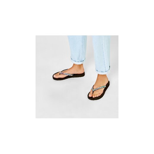 Skechers Japonki Shine Away 32918/BKMT Czarny Skechers 41 MODIVO