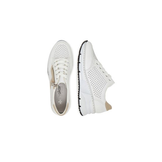 Rieker Sneakersy N6304-80 Biały Rieker 36 MODIVO