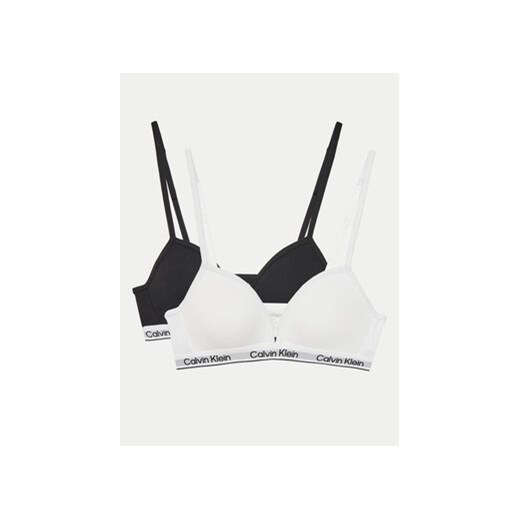 Calvin Klein Underwear Komplet 2 biustonoszy G80G800741 Czarny Calvin Klein Underwear 14_16Y MODIVO