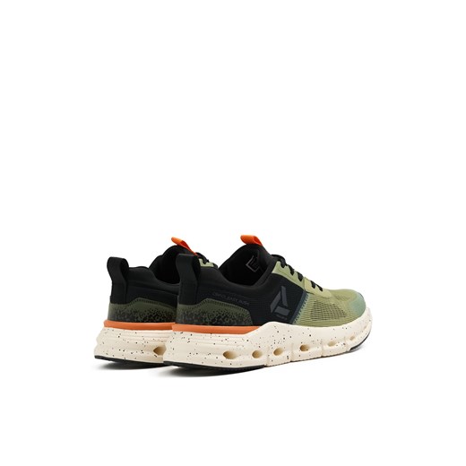 Cropp - Kolorowe sneakersy z efektem reflective - zielony Cropp 46 Cropp