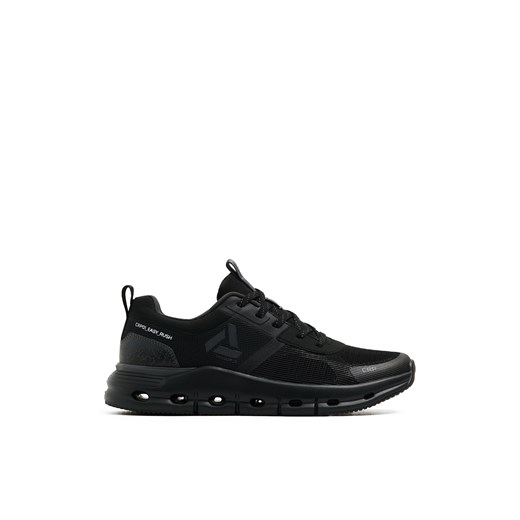 Cropp - Czarne sneakersy z efektem reflective - czarny ze sklepu Cropp w kategorii Buty sportowe męskie - zdjęcie 179505173