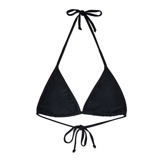Cropp - Czarna góra od bikini z wiązaniem - czarny Cropp XL Cropp