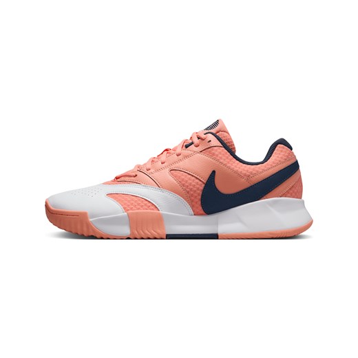 Męskie buty do tenisa na korty ziemne NikeCourt Lite 4 - Pomarańczowy ze sklepu Nike poland w kategorii Buty sportowe męskie - zdjęcie 179506844