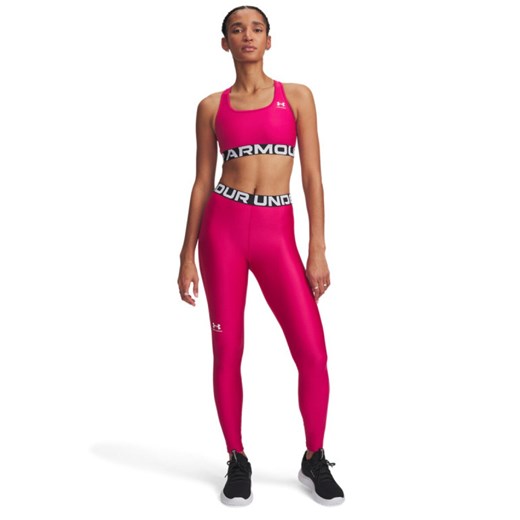 Damskie legginsy treningowe Under Armour UA HG Legging - różowe ze sklepu Sportstylestory.com w kategorii Spodnie damskie - zdjęcie 179507151