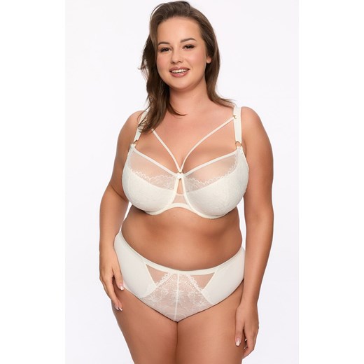 Gaia biustonosz półusztywniany semi-soft Laila MAXI Art.1280, Kolor ecru, Rozmiar 105D, Gaia ze sklepu Primodo w kategorii Biustonosze - zdjęcie 179507870