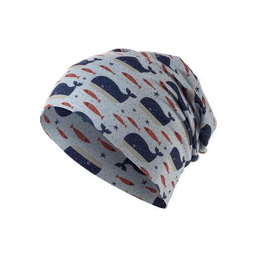 Sterntaler Czapka beanie &quot;Whale&quot; w kolorze błękitno-granatowym ze sklepu Limango Polska w kategorii Czapki dziecięce - zdjęcie 179508251