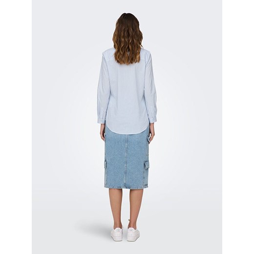 Koszula damska Jdy casual niebieska 