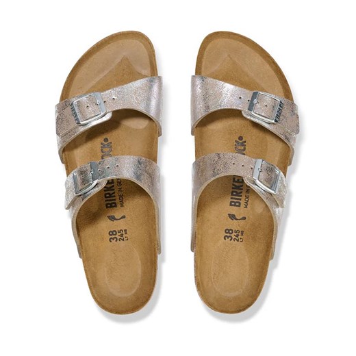 Klapki damskie BIRKENSTOCK na lato casualowe bez zapięcia płaskie 