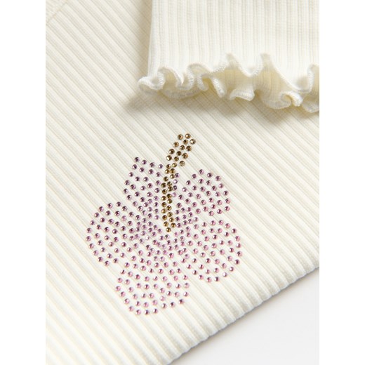 Bluzka dziewczęca Reserved z bawełny 