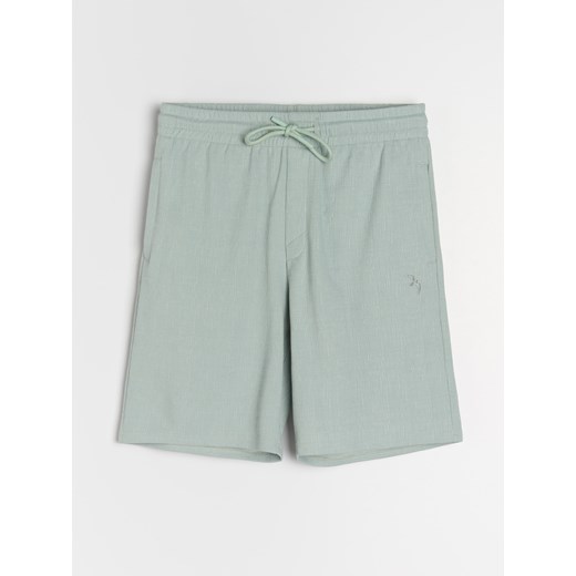 Sinsay - Szorty z wiązaniem - zielony Sinsay XXL Sinsay