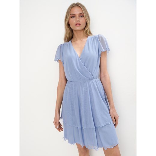 Mohito - Sukienka mini - błękitny Mohito XXS Mohito