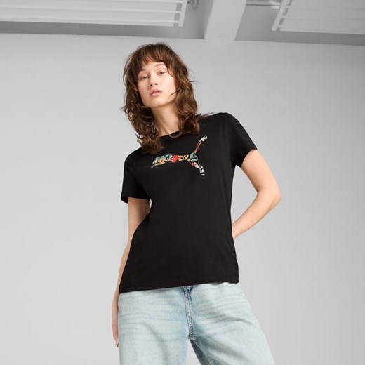 Koszulka damska Graphics Floral Cat Logo Tee Puma Puma M okazja SPORT-SHOP.pl
