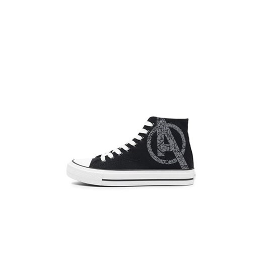 Marvel Trampki 100-BP40-SS23-299D100 Czarny Marvel 40 MODIVO