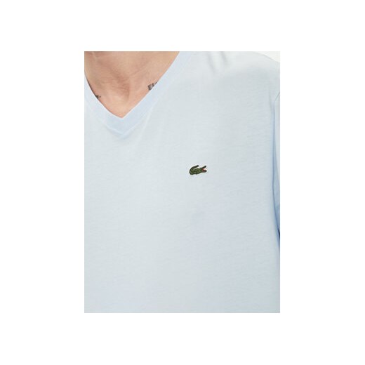 Lacoste T-Shirt TH2036 Błękitny Regular Fit Lacoste 36 MODIVO