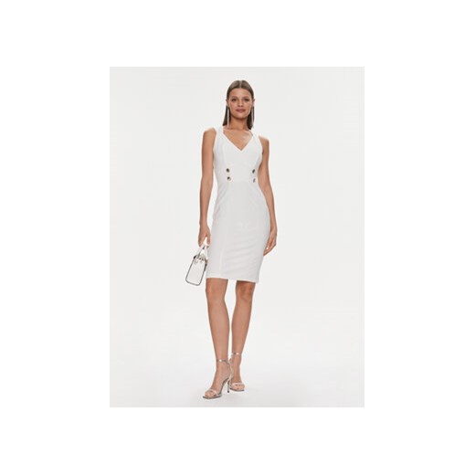 Rinascimento Sukienka koktajlowa CFC0019370002 Biały Regular Fit Rinascimento M MODIVO