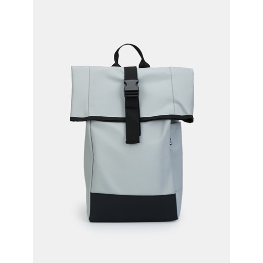 Sinsay - Plecak z rolowanym zapięciem - szary Sinsay One Size Sinsay