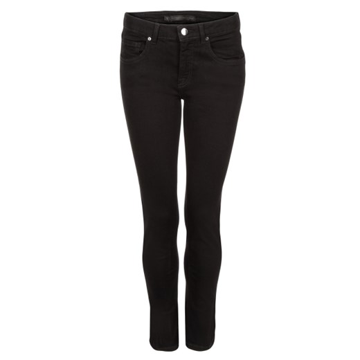 Victoria Beckham spodnie viadellaspiga-pl czarny bawełna
