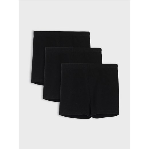 Sinsay - Kolarki w stylu basic 3 pack - czarny - id: 193EB-99X - marki Sinsay - 179528104 Sinsay - Kolarki w stylu basic 3 pack - czarny ze sklepu Sinsay w kategorii Spodenki dziewczęce - zdjęcie 179528104