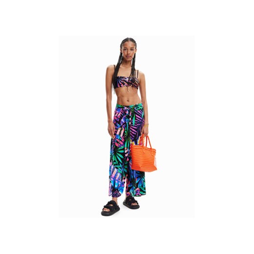 Desigual Spodnie materiałowe 23SWMW08 Kolorowy Regular Fit Desigual XL MODIVO