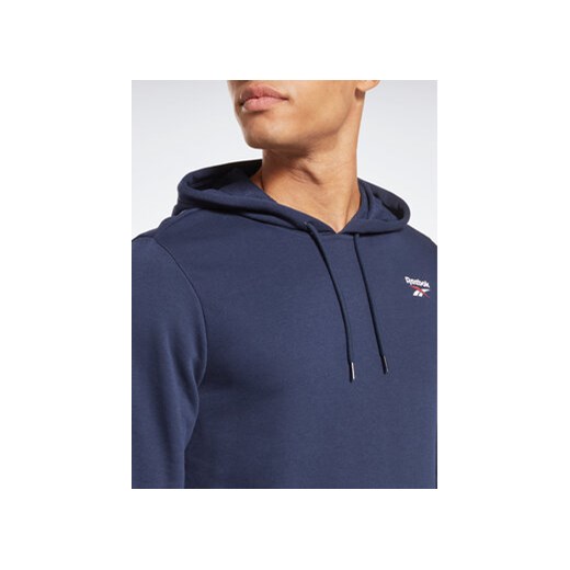 Reebok Bluza Identity Logo HA9274 Granatowy Regular Fit Reebok XL MODIVO