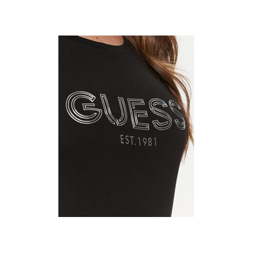 Guess T-Shirt Bold W4RI29 J1314 Czarny Slim Fit Guess L MODIVO