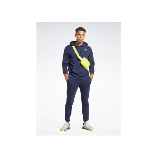 Reebok Bluza Identity Logo HA9274 Granatowy Regular Fit Reebok XL MODIVO