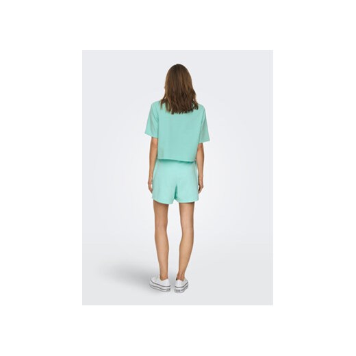 ONLY Szorty sportowe 15293692 Zielony Regular Fit S MODIVO