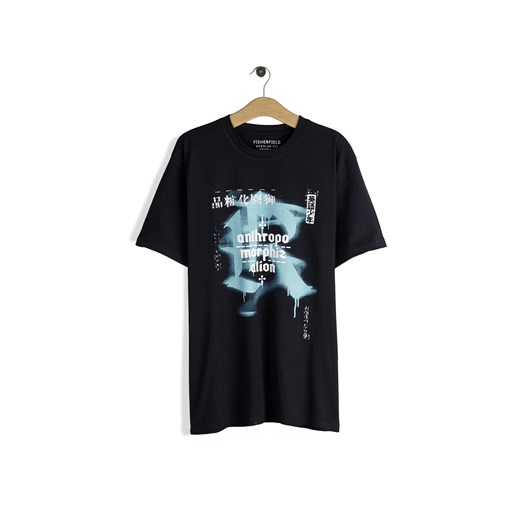 GATE Bawełniana koszulka z nadrukiem S ze sklepu gateshop w kategorii T-shirty męskie - zdjęcie 179529910