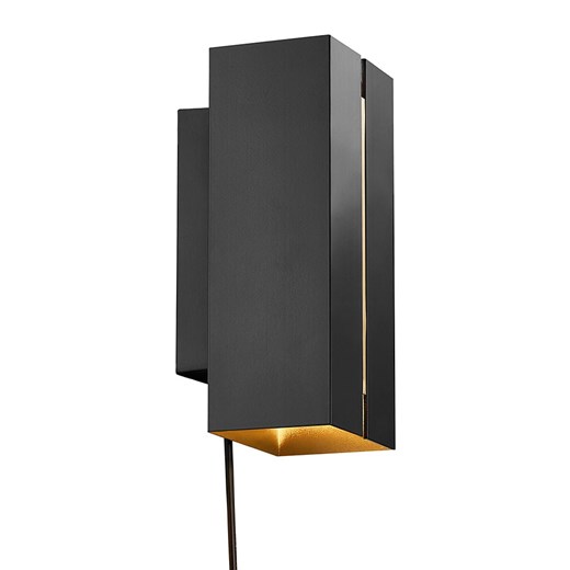 Nordlux Lampa ścienna LED &quot;Curtiz&quot; w kolorze czarnym - wys. 18 cm ze sklepu Limango Polska w kategorii Lampy ścienne - zdjęcie 179530262