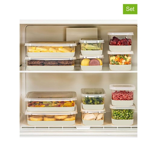 Violeta Home Pojemniki (12 szt.) w kolorze szarym ze sklepu Limango Polska w kategorii Pojemniki kuchenne - zdjęcie 179530464