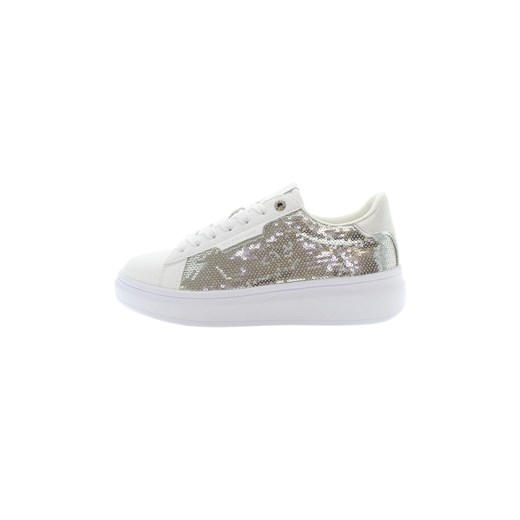 U.S. Polo Assn. Sneakersy w kolorze srebrno-białym ze sklepu Limango Polska w kategorii Buty sportowe damskie - zdjęcie 179530723