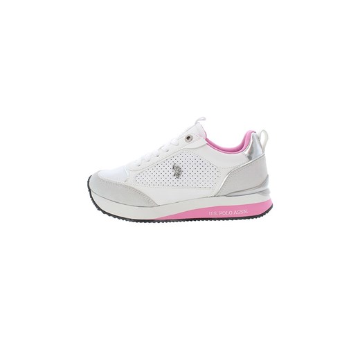 U.S. Polo Assn. Sneakersy w kolorze szaro-białym ze sklepu Limango Polska w kategorii Buty sportowe damskie - zdjęcie 179530731