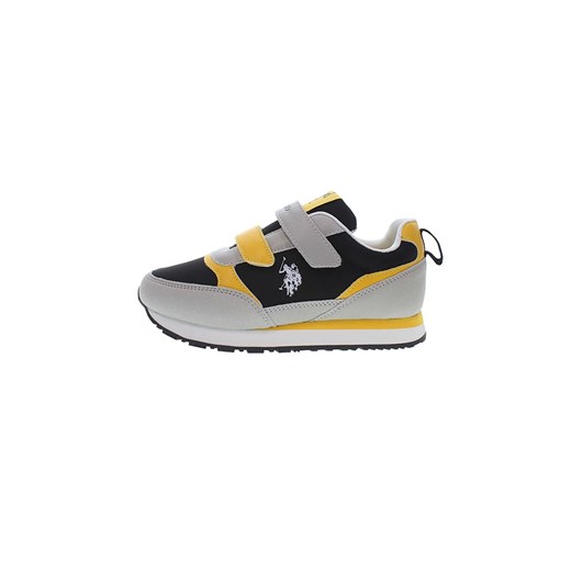 U.S. Polo Assn. Sneakersy w kolorze szaro-żółto-czarnym ze sklepu Limango Polska w kategorii Buty sportowe dziecięce - zdjęcie 179530772