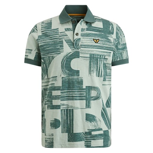 PME Legend Koszulka polo w kolorze zielonym ze sklepu Limango Polska w kategorii T-shirty męskie - zdjęcie 179531373