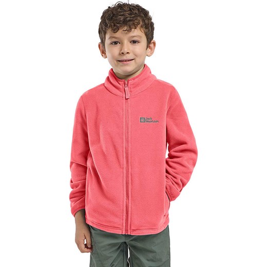 Jack Wolfskin Kurtka polarowa w kolorze różowym ze sklepu Limango Polska w kategorii Kurtki chłopięce - zdjęcie 179531483