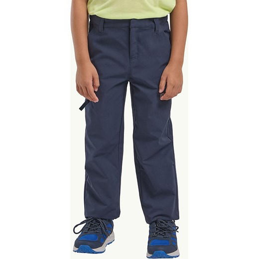 Jack Wolfskin Spodnie narciarskie w kolorze granatowym ze sklepu Limango Polska w kategorii Spodnie chłopięce - zdjęcie 179531593