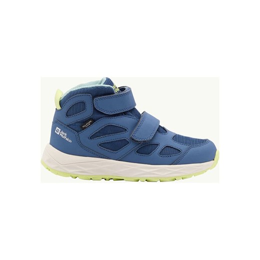 Jack Wolfskin Botki turystyczne &quot;Woodland&quot; w kolorze niebieskim ze sklepu Limango Polska w kategorii Buty trekkingowe dziecięce - zdjęcie 179531662