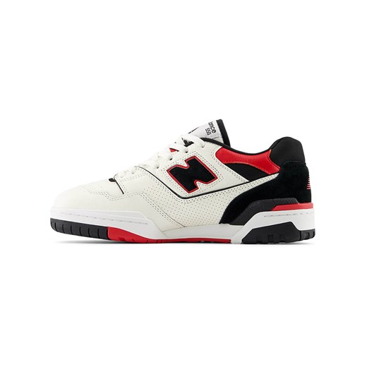 New Balance Skórzane sneakersy "550" w kolorze biało-czerwonym New Balance 44 wyprzedaż Limango Polska