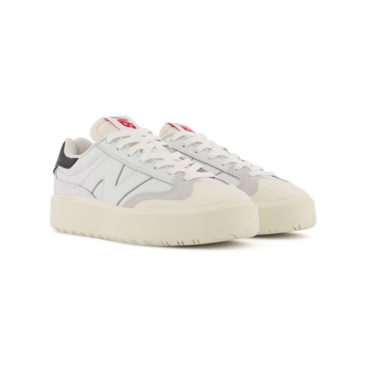 New Balance Skórzane sneakersy &quot;302&quot; w kolorze białym ze sklepu Limango Polska w kategorii Trampki damskie - zdjęcie 179531740