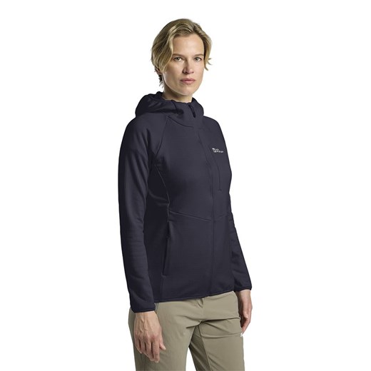 Jack Wolfskin Kurtka polarowa &quot;Kolbenberg&quot; w kolorze antracytowym ze sklepu Limango Polska w kategorii Bluzy damskie - zdjęcie 179531993