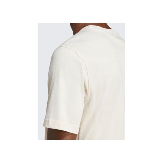 adidas T-Shirt Trefoil Essentials T-Shirt IA4871 Beżowy Regular Fit S MODIVO