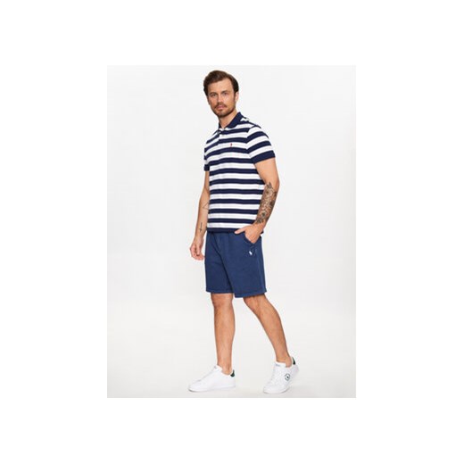 Polo Ralph Lauren Szorty sportowe 710704271016 Granatowy Regular Fit Polo Ralph Lauren XXL MODIVO