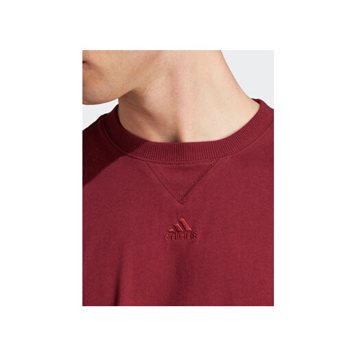 adidas T-Shirt ALL SZN IL9022 Czerwony Loose Fit M MODIVO