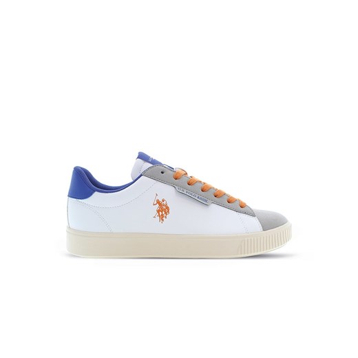 U.S. Polo Assn. Sneakersy w kolorze białym ze wzorem ze sklepu Limango Polska w kategorii Buty sportowe męskie - zdjęcie 179534901