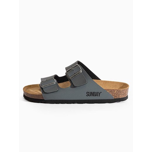 Sunbay Klapki "Balmain" w kolorze szarym Sunbay 41 wyprzedaż Limango Polska