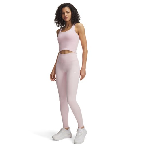 Damskie legginsy treningowe Under Armour Motion Legging Emea - różowe ze sklepu Sportstylestory.com w kategorii Spodnie damskie - zdjęcie 179536411