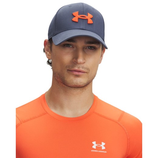 Męska czapka z daszkiem Under Armour Men\'s UA Blitzing - niebieska ze sklepu Sportstylestory.com w kategorii Czapki z daszkiem męskie - zdjęcie 179536430