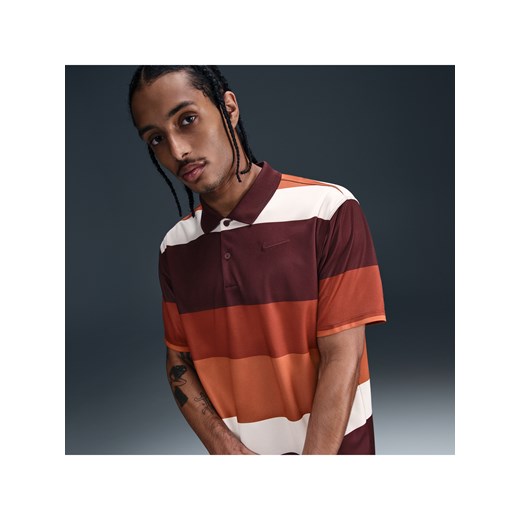 Męska koszulka polo do golfa Dri-FIT Nike Victory+ - Czerwony ze sklepu Nike poland w kategorii T-shirty męskie - zdjęcie 179536471