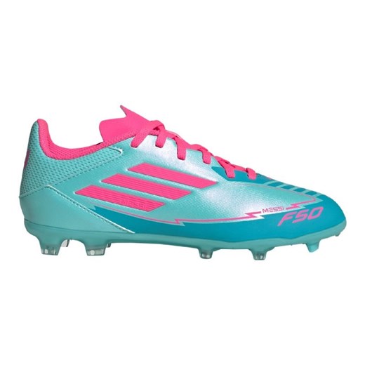 Buty piłkarskie adidas F50 League FG/MG Messi IH0931 niebieskie 36 2/3 ButyModne.pl