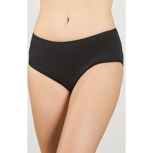 3-pack figi damskie bawełniane o pełnym kroju czarne K2131, Kolor czarny, Rozmiar S, Kappa ze sklepu Primodo w kategorii Majtki damskie - zdjęcie 179537912